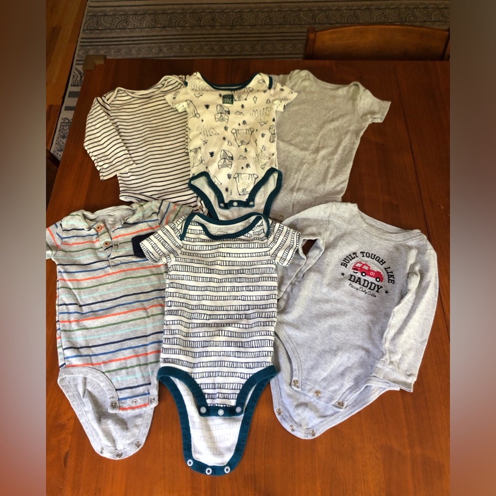 Bundle - Boys 18M Onesies / Star Wars Outfit Set / Hooded Fleece Zip Up